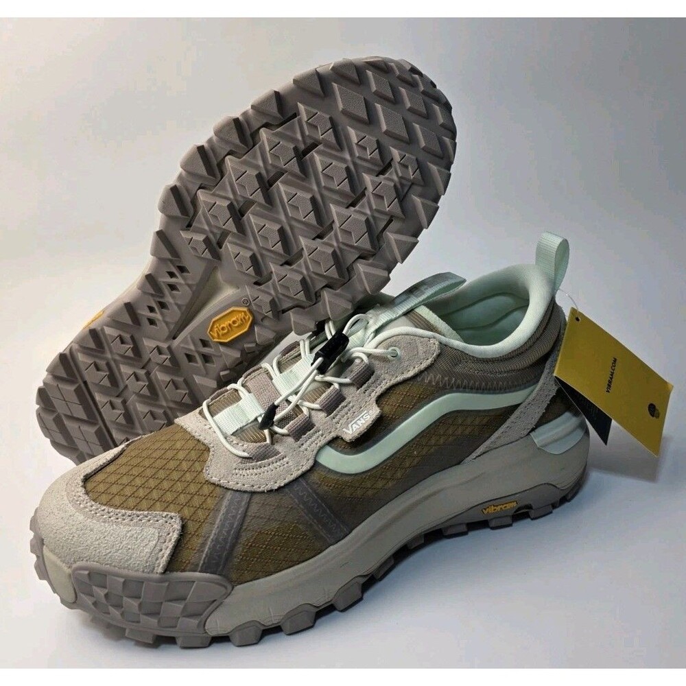 New Vans MTE Crosspath XC Hiking Snow Shoes Gray Brown Vibram Women's 9